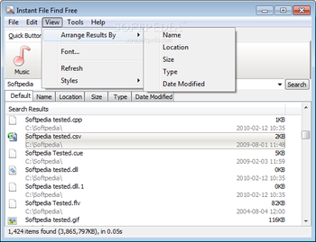 Instant File Find Free screenshot 2