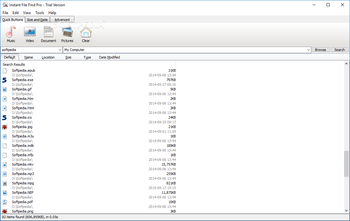 Instant File Find Pro screenshot