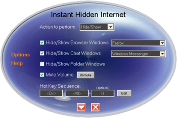Instant Hidden Internet screenshot