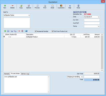 Instant Invoice n CashBook screenshot 2