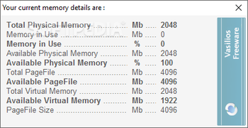 Instant Memory Cleaner screenshot