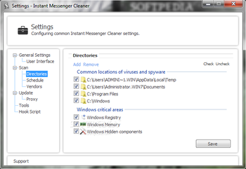 Instant Messenger Cleaner screenshot 9