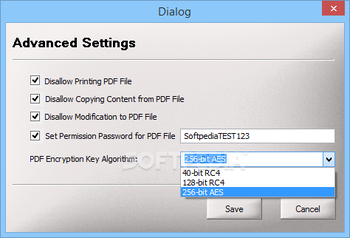 Instant PDF Password Protector screenshot 3