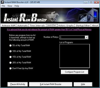 Instant RAM Booster screenshot 3