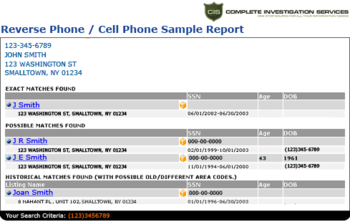 Instant Reverse Cell Finder screenshot