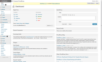 Instant WordPress screenshot 2