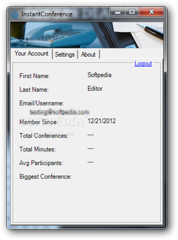 InstantConference Outlook Add-In screenshot 2