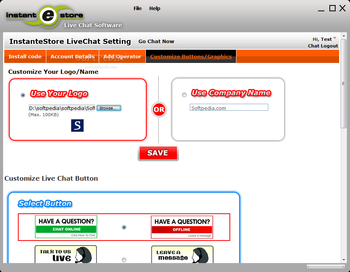 InstanteStore Live Chat Software screenshot 3