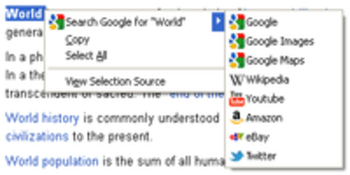 InstantFox Quick Search screenshot