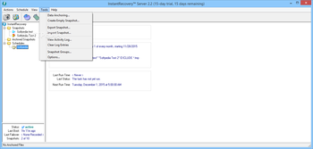 InstantRecovery Server screenshot 4