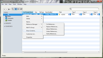 Instrument Manager Free screenshot 2
