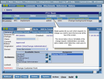 IntaChange screenshot
