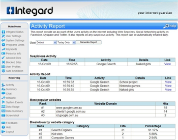 Integard Home screenshot