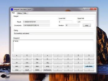Integral Calculator Level 1 screenshot