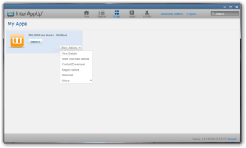 Intel AppUp screenshot 3