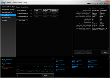 Intel Extreme Tuning Utility screenshot 4