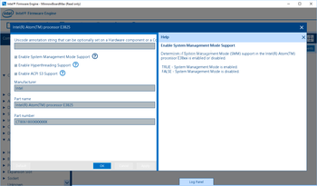 Intel Firmware Engine screenshot 10