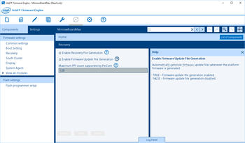 Intel Firmware Engine screenshot 8