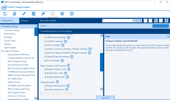 Intel Firmware Engine screenshot 9