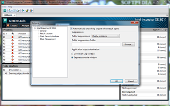 Intel Inspector XE 2011 (formerly Intel Thread Checker) screenshot 8