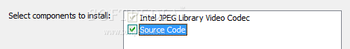 Intel JPEG Library Video Codec screenshot