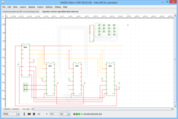 Intel MCS4 calculator screenshot