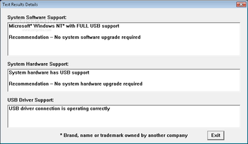Intel USB System Check screenshot 2