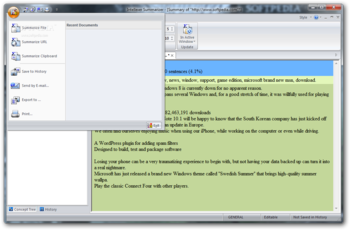 Intellexer Summarizer screenshot 2