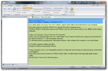 Intellexer Summarizer screenshot 5