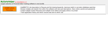 Intelli Custom Resumes Express Edition screenshot 5