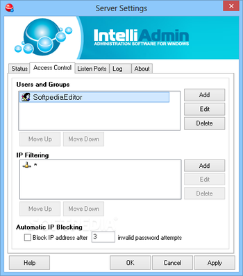 IntelliAdmin Remote Control screenshot 3