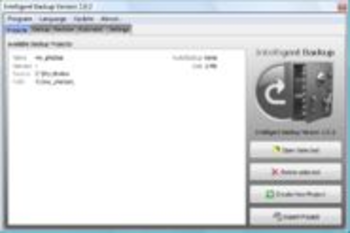 IntelligentBackup screenshot