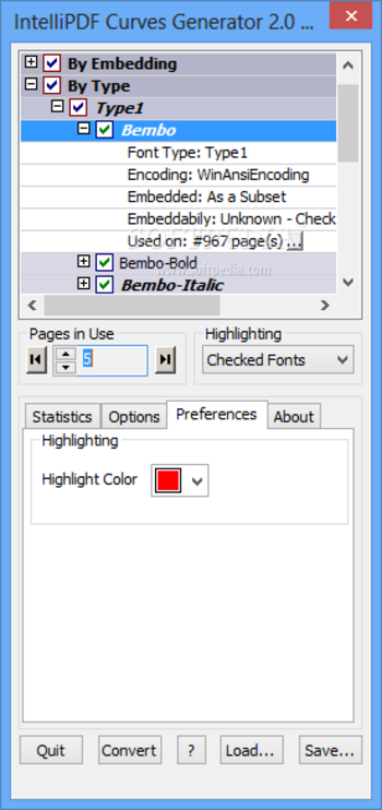 IntelliPDF CURVES screenshot 3