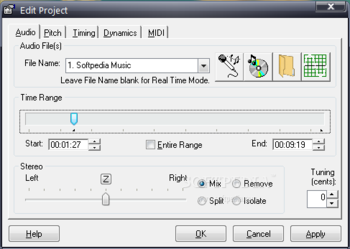 Intelliscore Ensemble MP3 to MIDI Converter screenshot 3