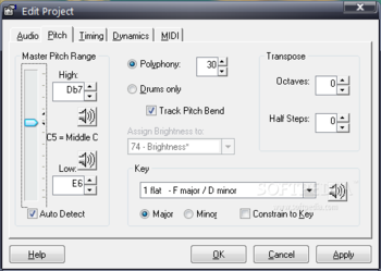 Intelliscore Ensemble MP3 to MIDI Converter screenshot 4