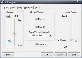 Intelliscore Ensemble MP3 to MIDI Converter screenshot 6