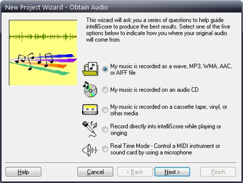 Intelliscore Polyphonic WAV to MIDI Converter screenshot 3