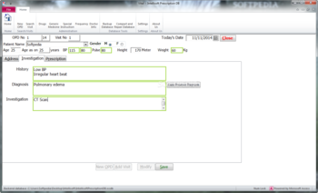 Intellisoft Prescription DB screenshot 3