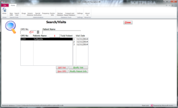 Intellisoft Prescription DB screenshot 6