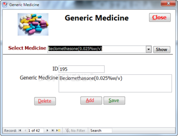 Intellisoft Prescription DB screenshot 7