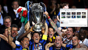Inter Milan Windows 7 Theme screenshot