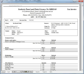 Interact EasyQuote Platinum screenshot 7