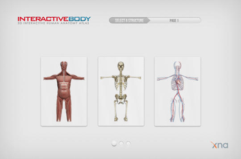 Interactive Body screenshot