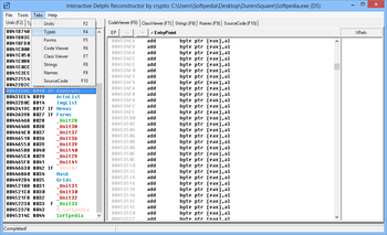 Interactive Delphi Reconstructor screenshot 5