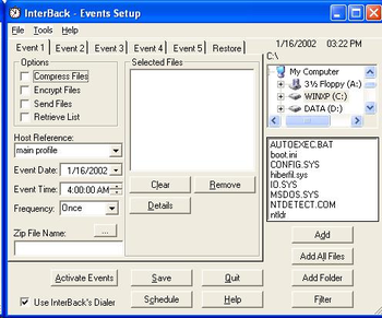 InterBack screenshot 3