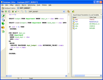 Interbase/Firebird Development Studio screenshot