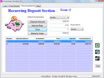 Interest(ing) Calculator screenshot 3