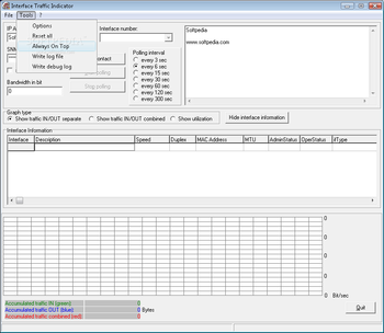 Interface Traffic Indicator screenshot 3