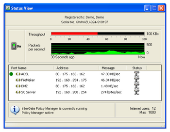 InterGate Policy Manager screenshot