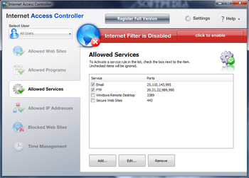 Internet Access Controller screenshot 3